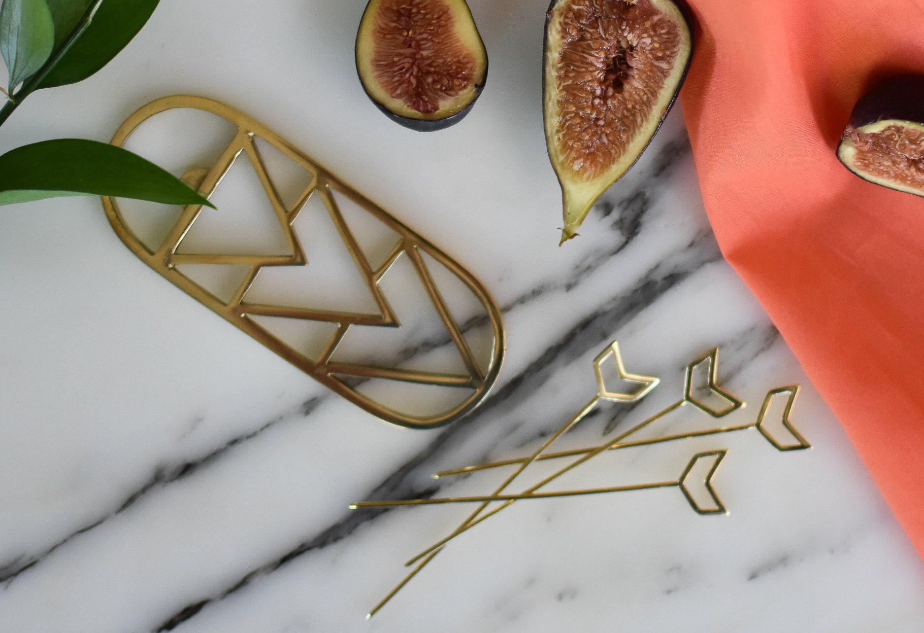 Ouvre-Bouteilles en Laiton Ouvre-Bouteilles Géométrique Or