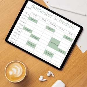 Schoolroosterplanner, academische planner, studentorganisator, lesroostertracker, roosterplanner, klassentracker