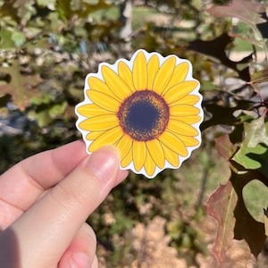 Sunflower sticker | sunflower gifts for women