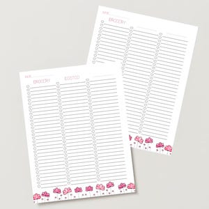 Printable Costco Shopping List Template, to Buy List, Item Checklist, Shopping Plan, Multi-store ...