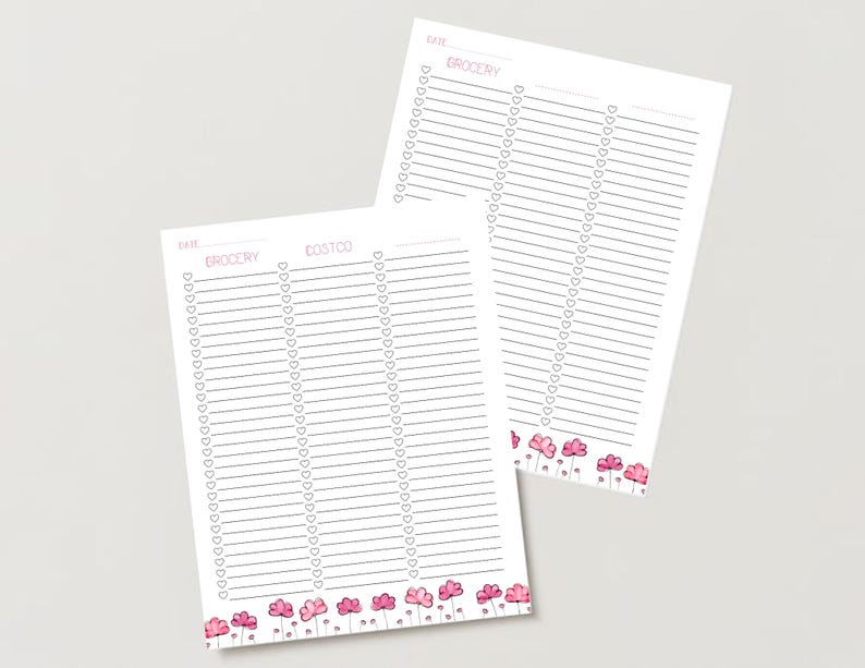 Printable Costco Shopping List Template, to Buy List, Item Checklist, Shopping Plan, Multi-store ...