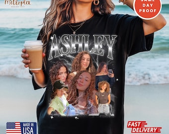 Custom Face T-Shirt, Bootleg Style, Personalized Photo Gift