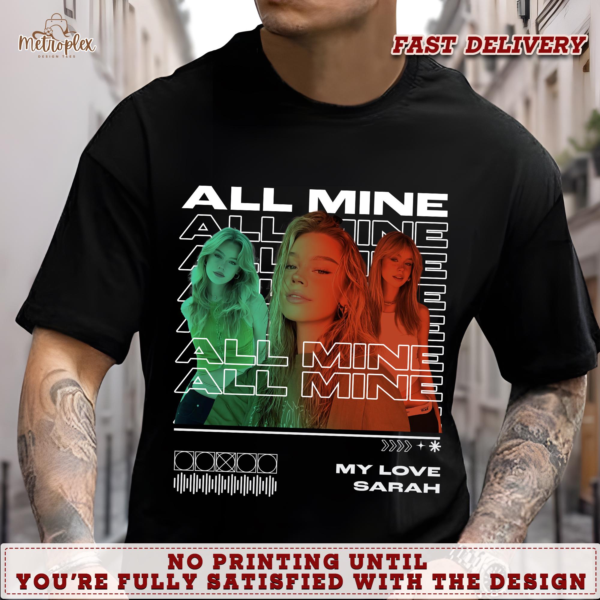 Anniversary Custom Photo Gift T-Shirt, Couple's Personalized Shirt, Love Shirt for Girlfriend/Boyfriend