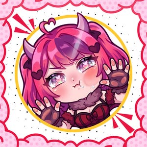 Custom Chibi Commission | Full Body Digital Art Illustration (PFP, VTuber OC)