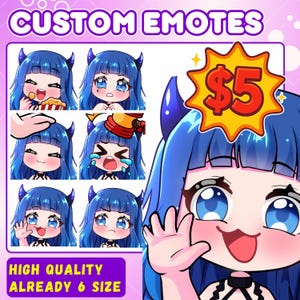 Emote Twitch personalizzate / Emote animate / Emote Twitch per streamer / YCH / Emote animali / Emote adesivo / Emote Twitch / Emote pasquali