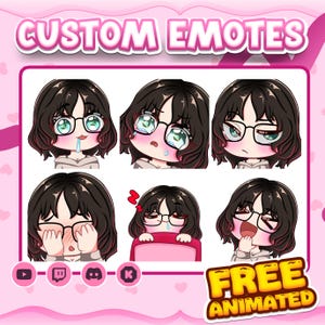 Custom Twitch Emotes | Animated Emotes | Twitch Emote for streamer | YCH | Animal Emotes | Sticker Emote | Twitch Emotes | Spring Emotes