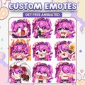 Custom Twitch Emotes | Animated Emotes | Twitch Emote for streamer | YCH | Animal Emotes | Sticker Emote | Twitch Emotes | Spring Emotes product logo