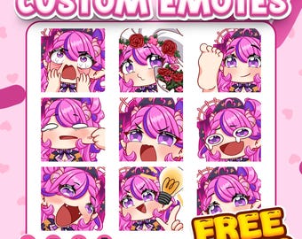 カスタムDiscordエモート | アニメーションエモート | ストリームエモート | Twitchエモート | かわいいエモート | カスタムエモート | ちびエモート | エモート