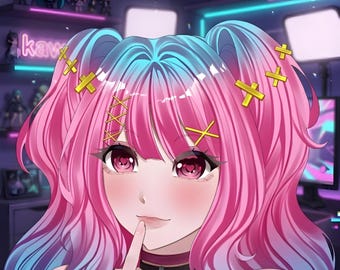 Custom Anime PFP, Vtuber Avatar Art Commission