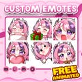 Custom Twitch Emotes | Animated Emotes | Twitch Emote for streamer | YCH | Animal Emotes | Sticker Emote | Twitch Emotes | Spring Emotes product logo