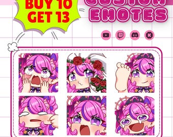 Custom Twitch Emotes | Animated Emotes | Twitch Emote for streamer | YCH | Animal Emotes | Sticker Emote | Twitch Emotes | Spring Emotes