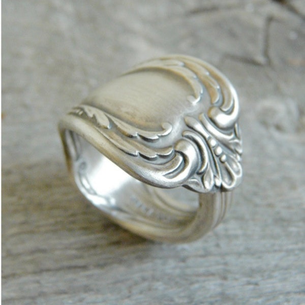 Spoon Ring, Chalice 1958, Choose your Size, Silverware Jewelry