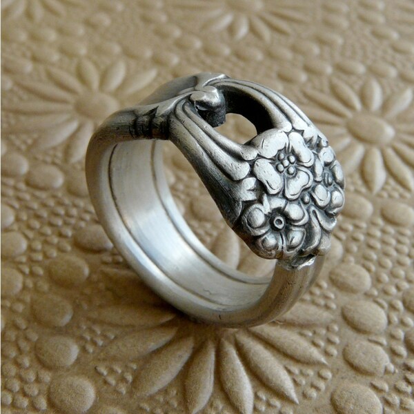 Silver Spoon Ring - Eternally Yours 1941
