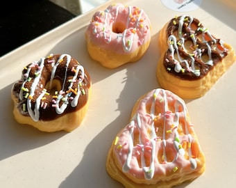 Donut Taba Squishy Toy, Soft Stress Relief, Kawaii Cute Gift, Super Soft