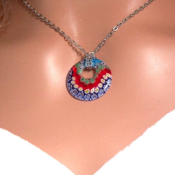Gogo Millifiori Glass Bead Necklace