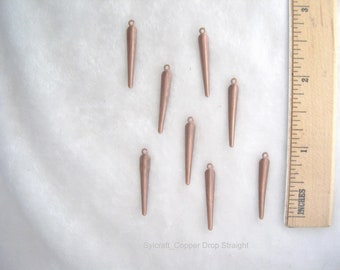 Copper Drop Feather Style PKG of 8