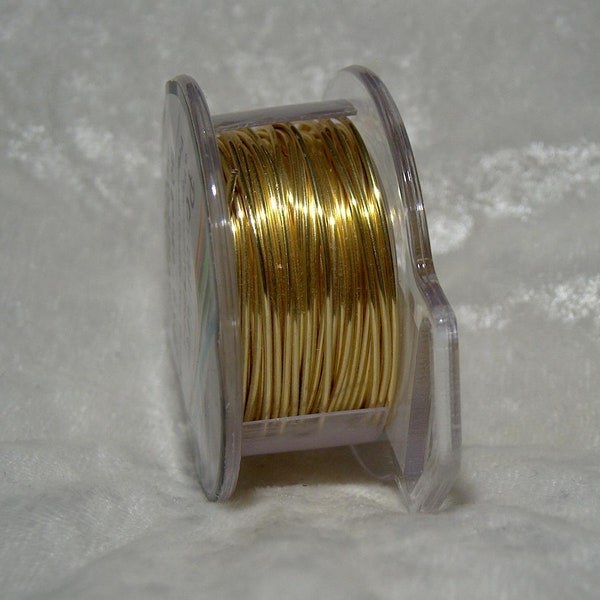 20 Gauge Gold wire Round Tarnish resistant Parawire