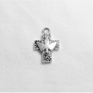Dove Cross Pewter Cross