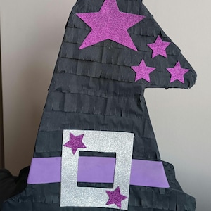 Witch Hat Halloween Pinata: Party Decoration