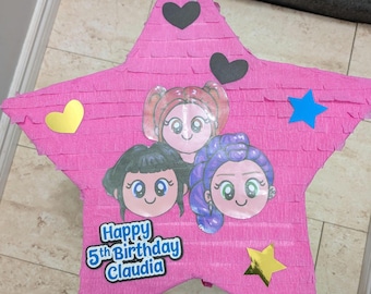 K-Pop Inspired Pinata: Korean Anime Birthday Party Game