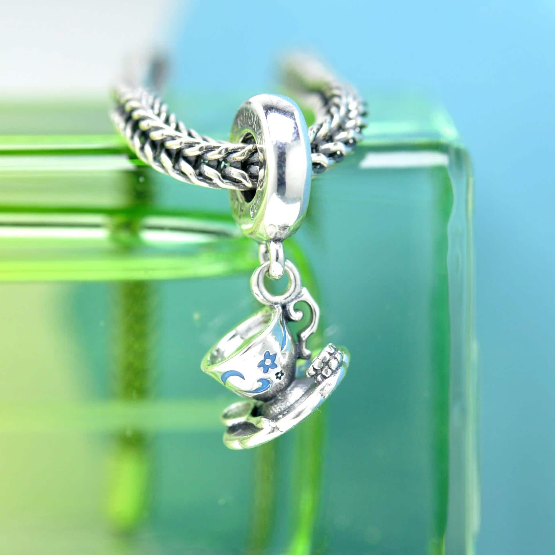 Pandora tea charm - Etsy 日本