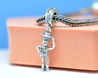 Colgante de plata de ley de Woody de Disney Pixar: Amuleto para mujer