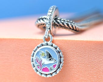Pandora Singapore Merlion Dangle Charm Pendant Travel Gift S925