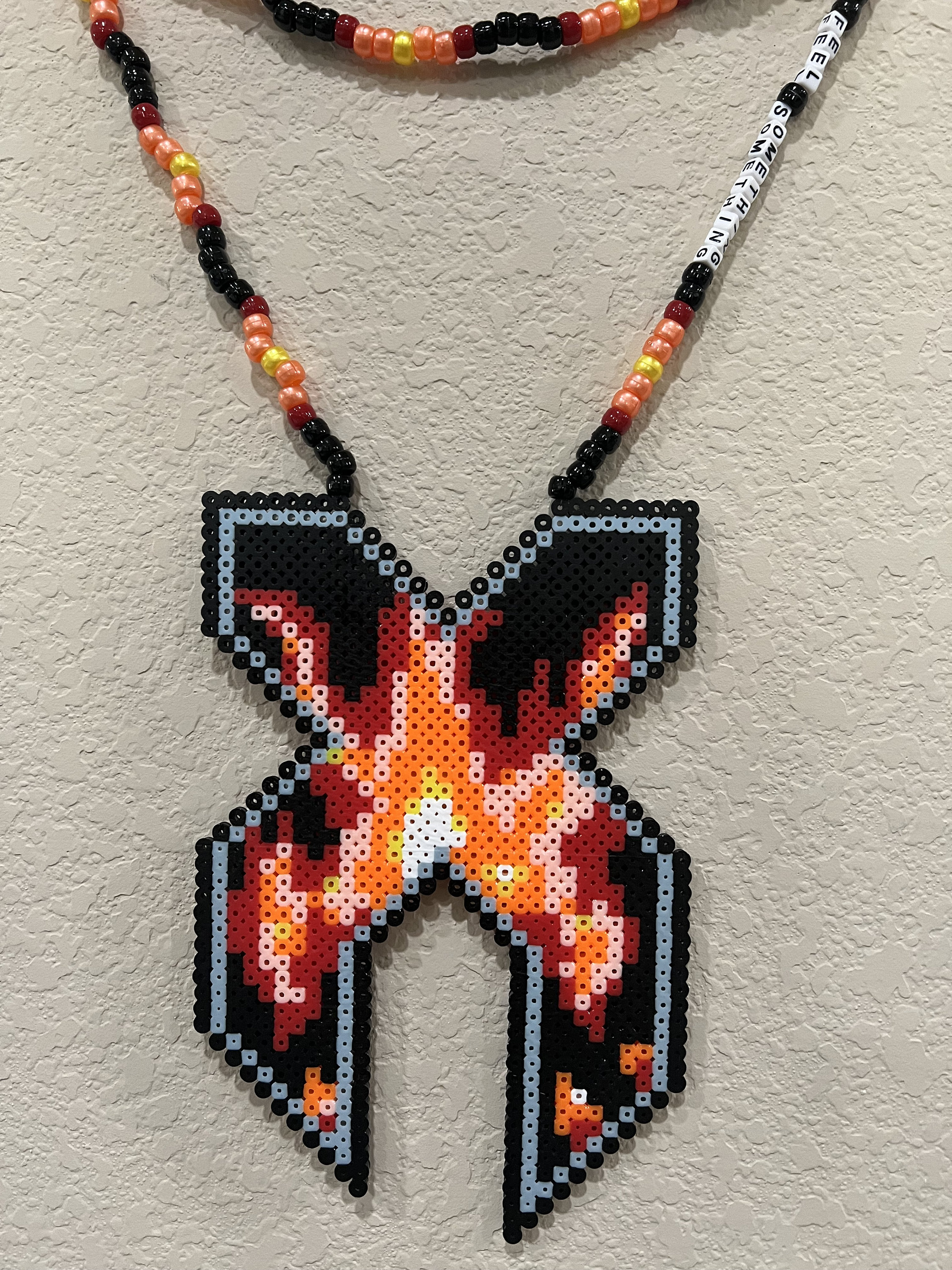 アクセサリー Uniform Experiment BEADS NECKLACE Uniform Experiment Men's Beads Necklace in Black Uniform