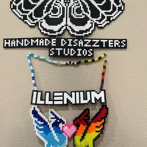 Collar de perlas de fuego y hielo de Illenium