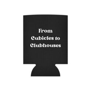 Funny Can Cooler - From Cubicles to Clubhouses | Beer Party Accessories, Gifts for Friends, Summer Events, Tailgating
