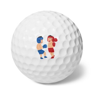 Zabawny zestaw piłek golfowych z kreskówek, świetny prezent dla golfistów, na treningi sportowe lub imprezy rozrywkowe, dla dzieci i dorosłych, wyjątkowe piłki golfowe