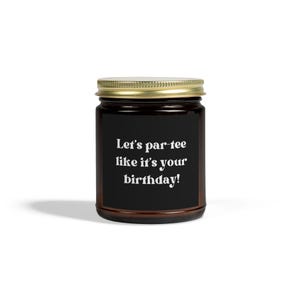 Birthday Scented Candles, Gift for Friends, Home Decor, Celebration Candles, Party Favors, Birthday Gifts, Coconut Apricot Wax