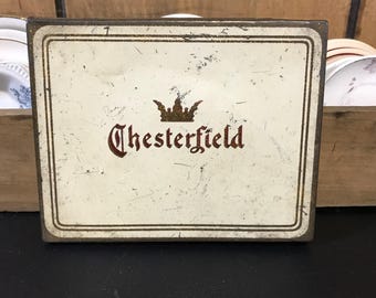 Vintage Chesterfield Cigarette Tin