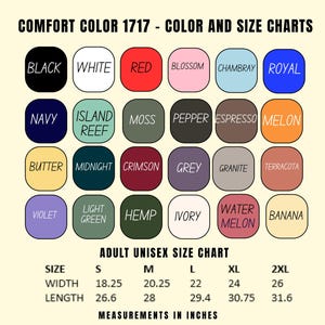 Maglietta da viaggio di Amsterdam: maglietta souvenir con icone olandesi, t-shirt Comfort Colors Paesi Bassi immagine 11