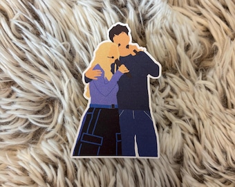 Naklejka „Marzenie się spełnia” Malachi Barton i Freya Skye