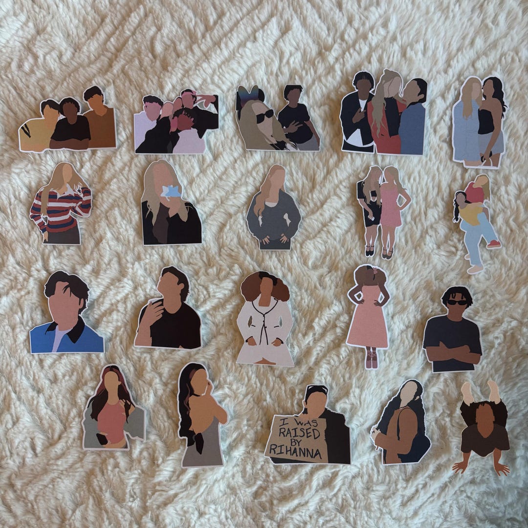 Worlds Collide Tour Cast Sticker Pack - Etsy