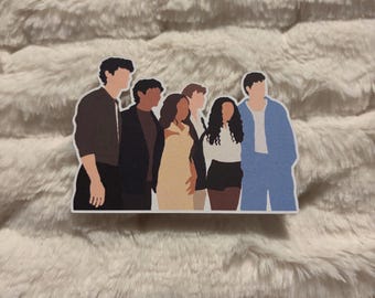 Naklejka na czerwony dywan z obsady 2. sezonu serialu Percy Jackson