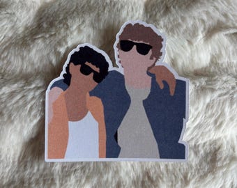 Walker Scobell and Aryan Simhadri in Sunglasses Sticker