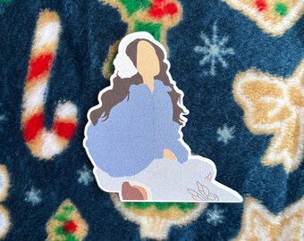 Naklejka na okładkę płyty Liamani Segura „Christmas I Won’t Forget”