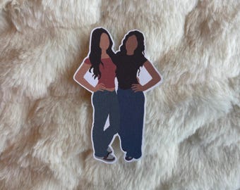 Naklejka Liamani Segura i Lumi Pollack na imprezie