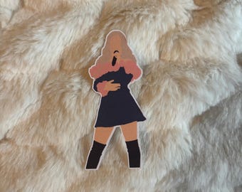 Naklejka Freya Skye występująca na Jingleball w Bostonie