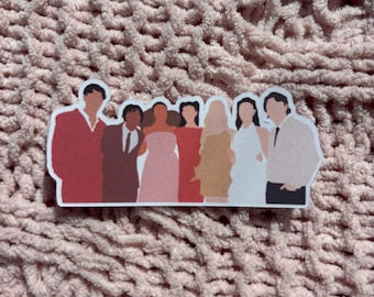 Worlds Collide Tour Cast at Zombies 4 Premiere Sticker