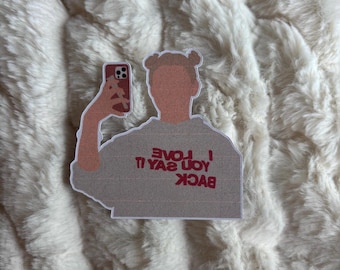 Freya Skye Mirror Pic Sticker