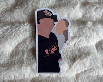 Malachi Barton and Freya Skye Selfie Sticker