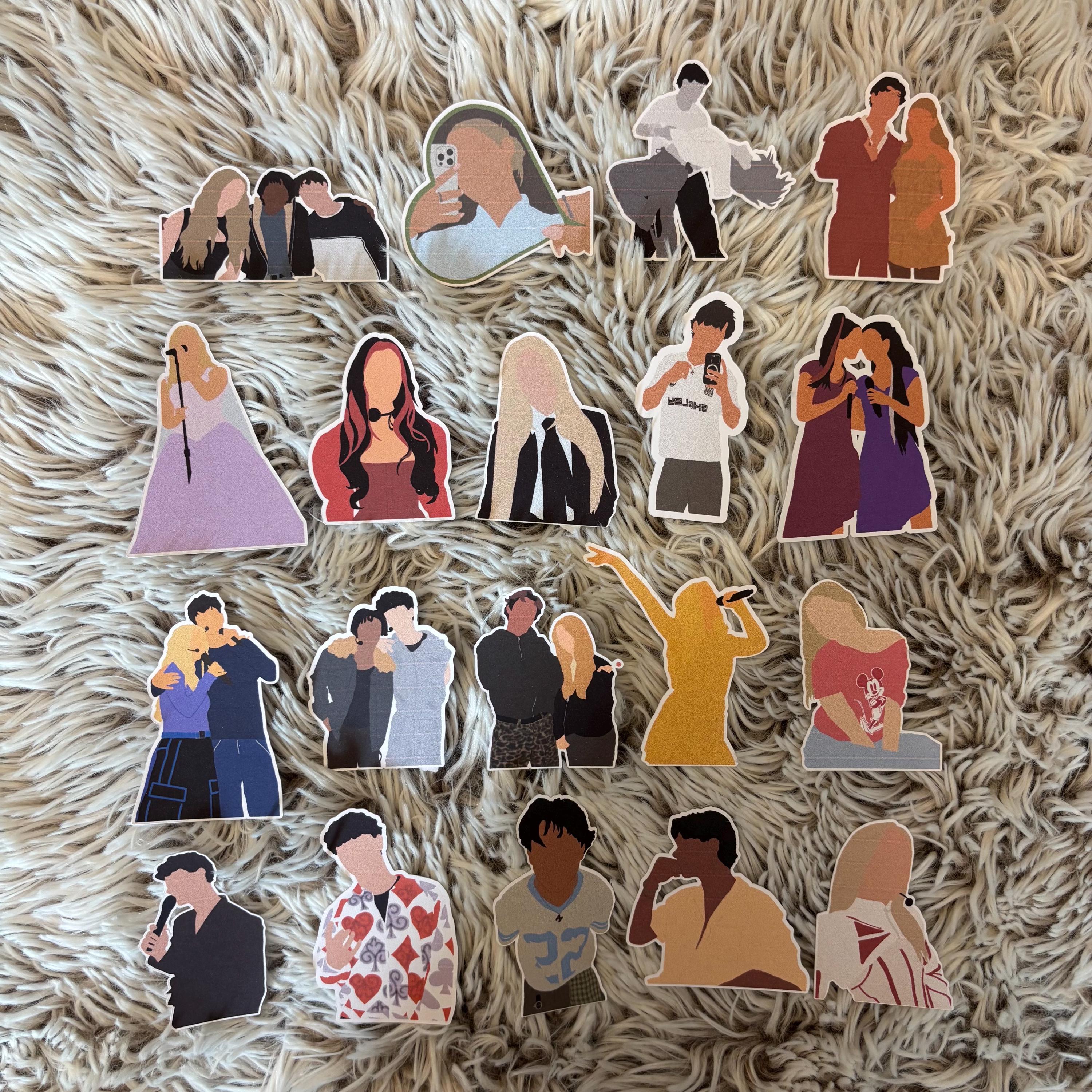 Worlds Collide Tour Cast Sticker Pack - Etsy