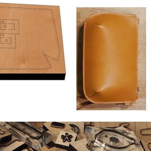 Petit moule à main en cuir, outil kraft pour artisanat du cuir, personnalisation à la main, artisanat du cuir