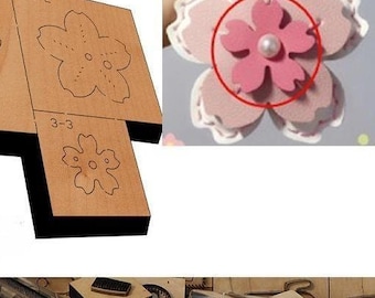 Small flower ornament Leather Cutting Die Cut Mold, Handmade customization Leather Crafts , Leather Crafts Kraft Tool