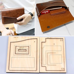 Moule de découpe pour sac à main en cuir, personnalisation faite main, artisanat du cuir, outil kraft pour artisanat du cuir