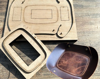 Leather storage basin cutting die Leather plate cutting die suitable for hand-made leather