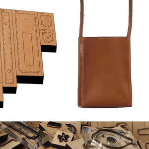 Sac fourre-tout pour découper le cuir dans un moule, artisanat du cuir, outil kraft, personnalisation à la main, artisanat du cuir